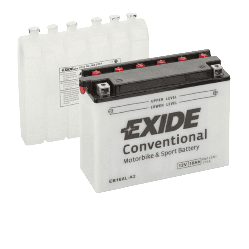 Exide EB16AL-A2 MC-batteri 12V 16Ah 220A/EN (4530)