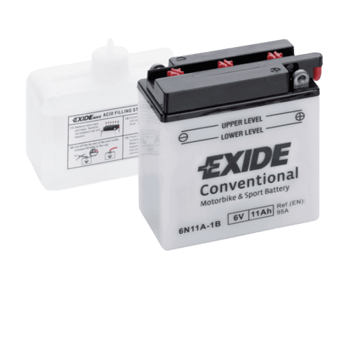 Exide 6N11A-1B MC-batteri 6V 11Ah 95A/EN (4542)
