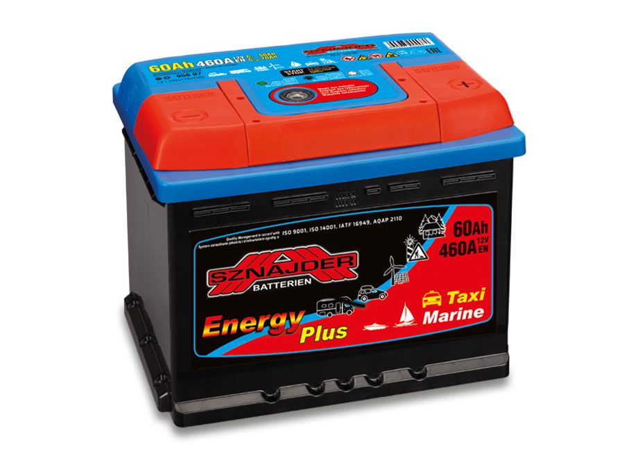 Sznajder 95607 Energy Plus 12V 60Ah 460A/EN