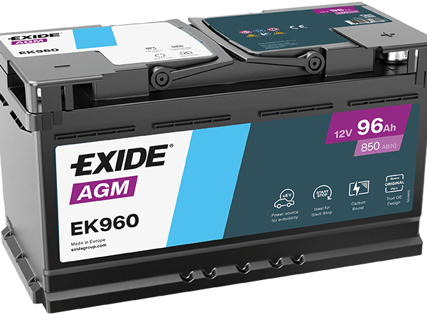 Exide EK960 12V 96Ah 850A/EN AGM