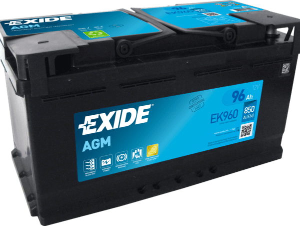 Exide EK960 12V 96Ah 850A/EN AGM