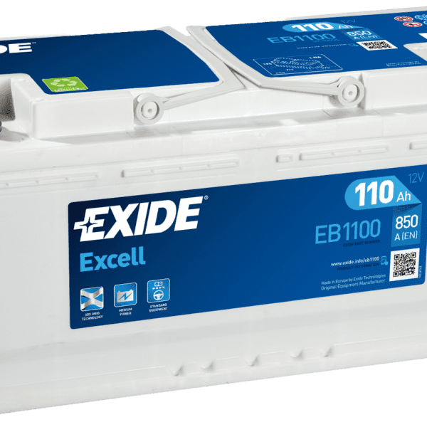 Exide EB1100 12V 110Ah 850A/EN Startbatteri