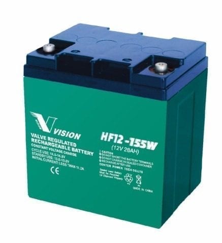 Vision HF12-155W 12V 28Ah UPS AGM-Batteri