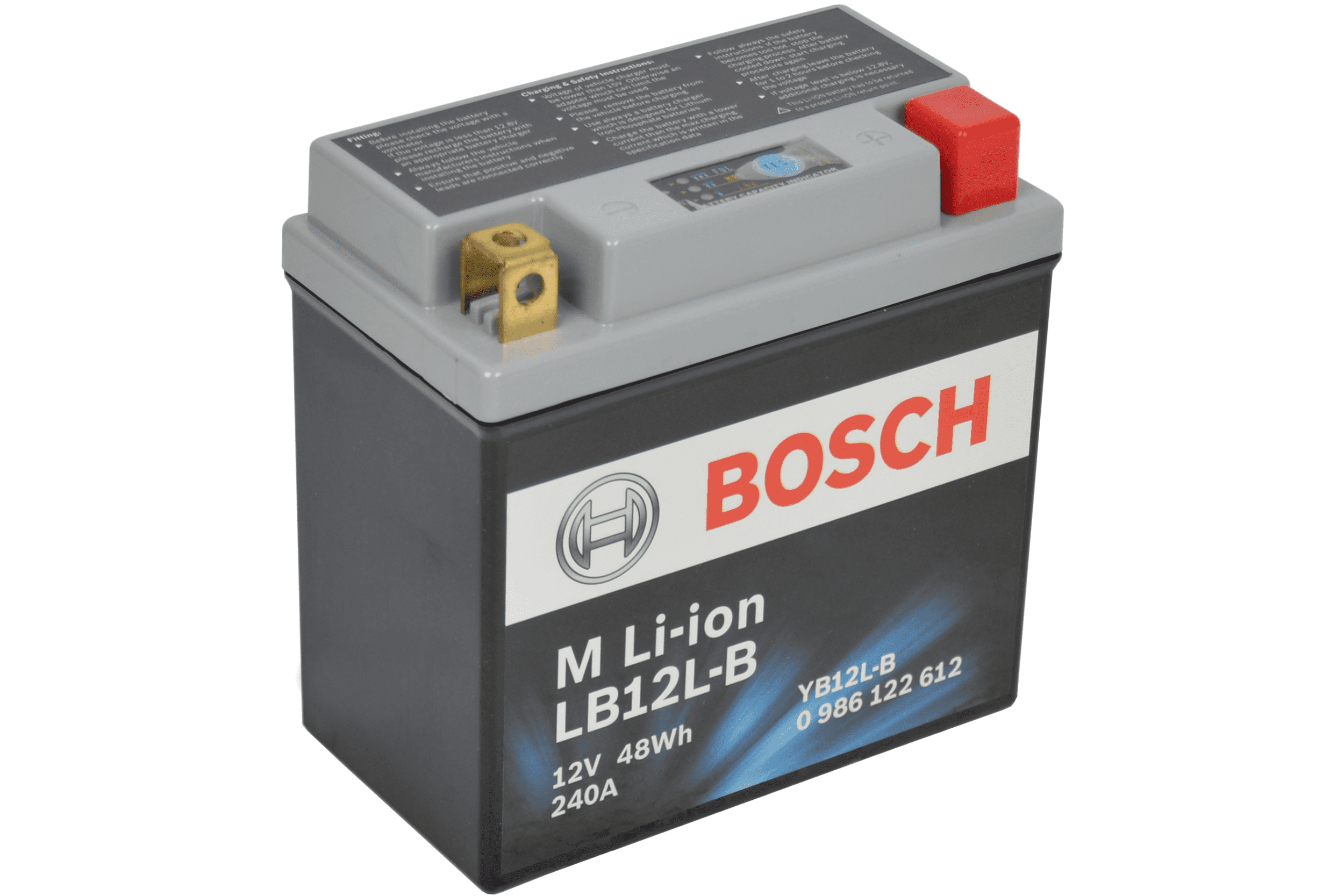 BOSCH LB12LB Lithium 12V 240A/EN MC/Scooterbatteri