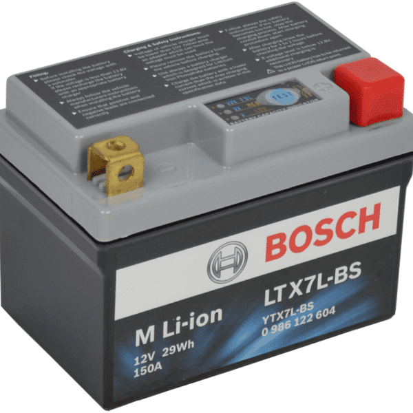BOSCH LTX7L-BS Lithium 12V 150/EN MC/Scooterbatteri