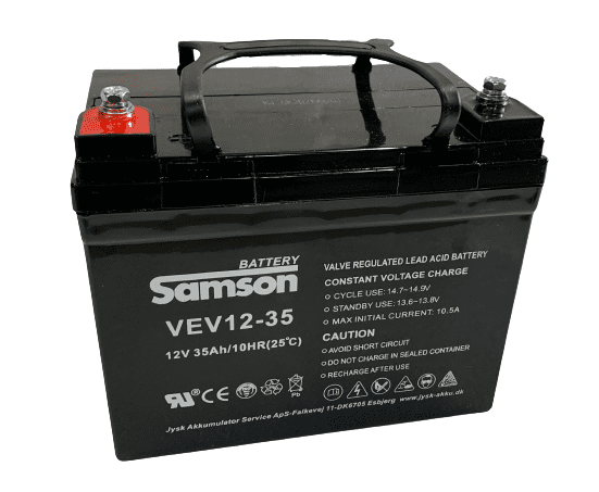 Samson VEV12-35 Super Deep-cycle VEV-AGM Batteri - køb