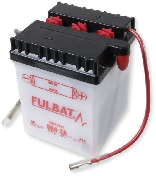 Fulbat 6N4-2A MC-batteri 6V 4Ah 25A/EN