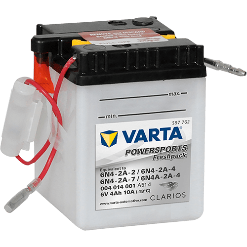 Varta 6N4-2A MC-batteri 6V 4Ah 10A/EN