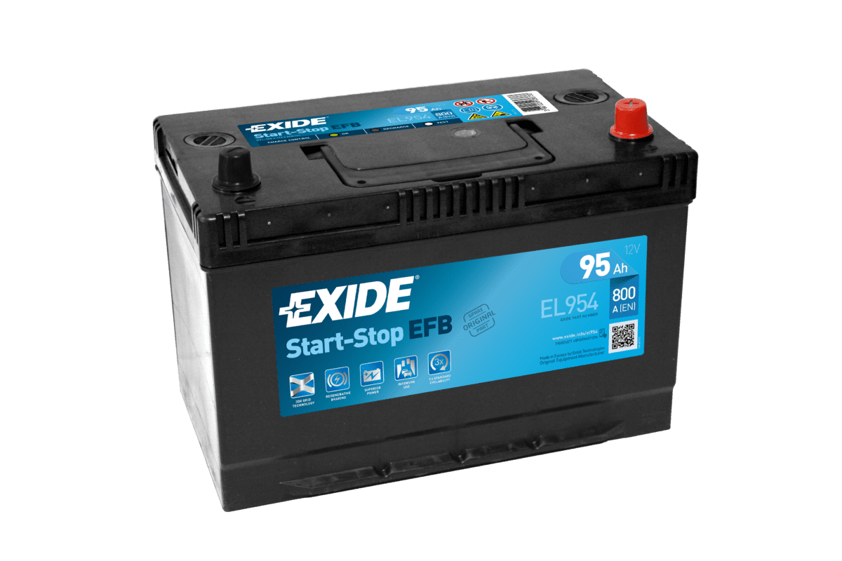 EXIDE Technologies AGM EK950 Batteria Auto 95Ah 850A Start Stop - Foto 8