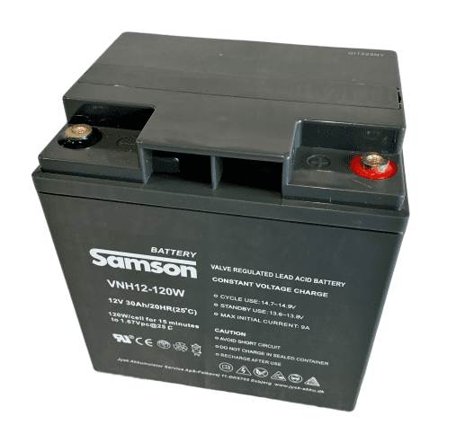 Samson VNH12-120W 12V 30Ah M5 AGM-UPS