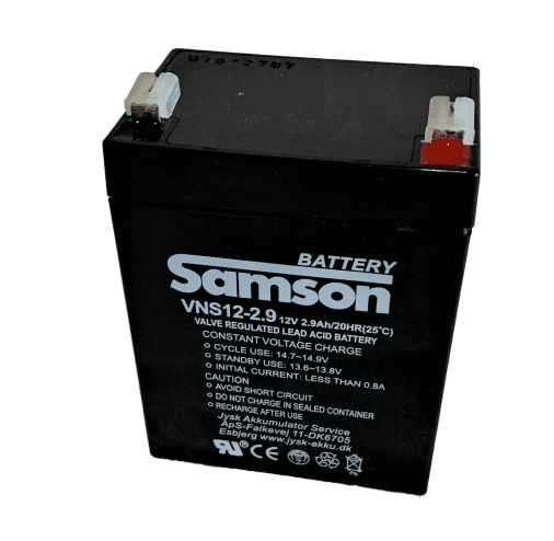 Samson VNS12-2.9 12V 2.9Ah F1 AGM