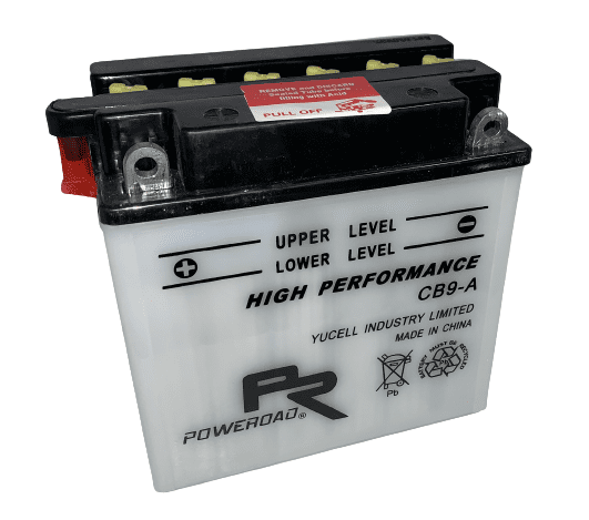 Poweroad CB9-A MC-batteri 12V 9Ah 90A/EN