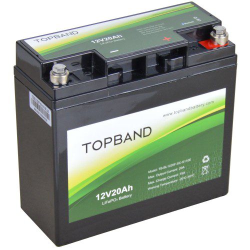 Topband TB1220 Lithium LiFePO4 12V 20Ah