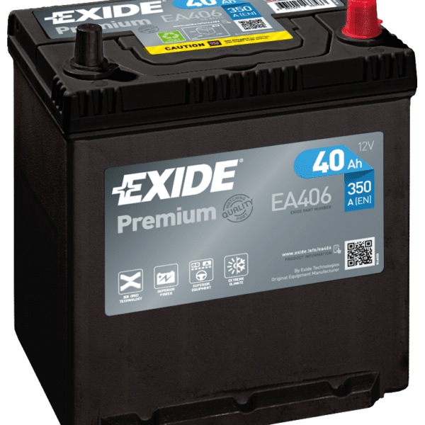 Exide Premium Carbon Boost EA406 Startbatteri