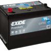 Exide Premium Carbon Boost EA755 Startbatteri