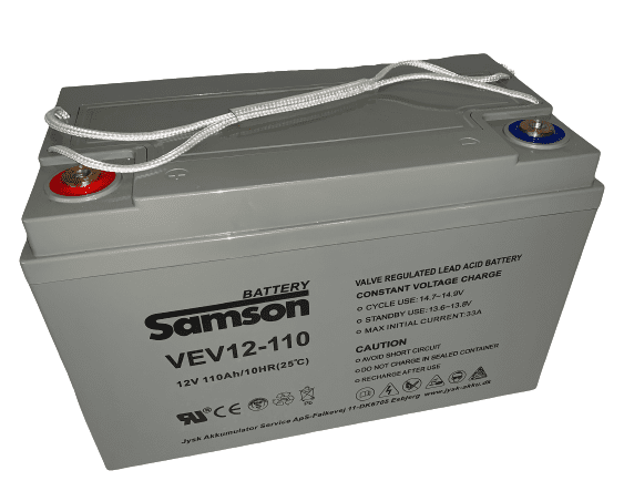 Samson VEV12-110 Super Deep-cycle VEV-AGM Batteri