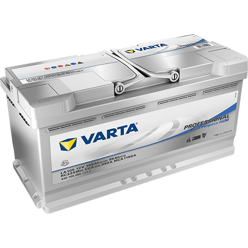 Varta AGM 12V 105Ah 950A/EN Professional Dual Purpose