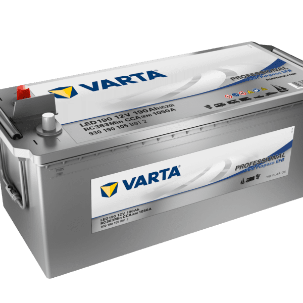 BATTERIE VARTA DUAL PURPOSE EFB LED240 12V 240AH 1200A - Batteries