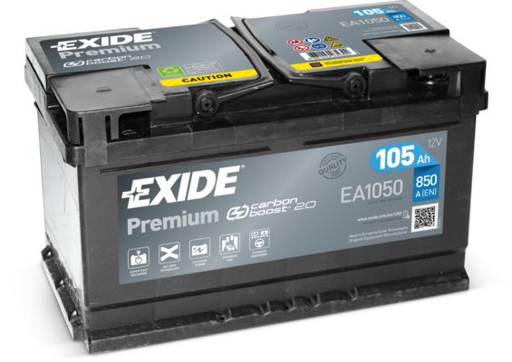Exide EA1050 Premium Carbon Boost Startbatteri