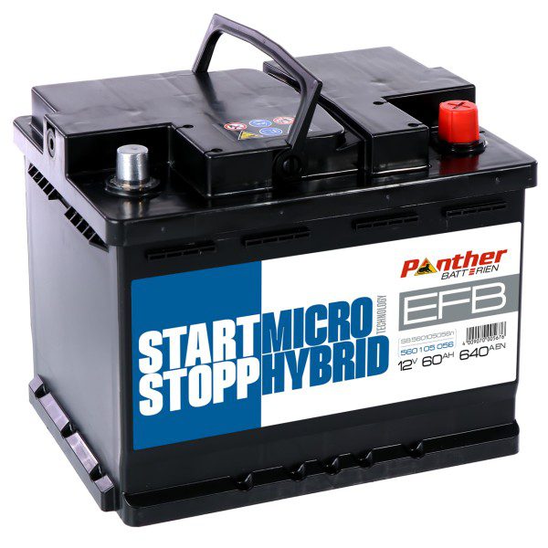 Panther EFB Start/Stop 12V 60Ah 640A/EN