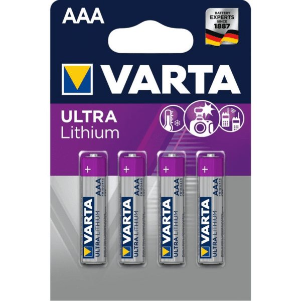 Varta Lithium AAA (4 stk.) Blister