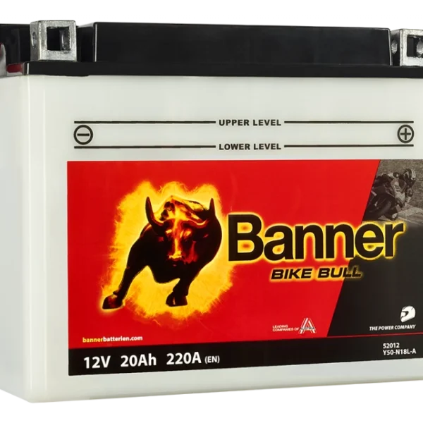 Banner B50-N18L-A MC-batteri 12V 20Ah 220A/EN