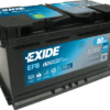 Exide EL800 12V 80Ah 800A/EN EFB