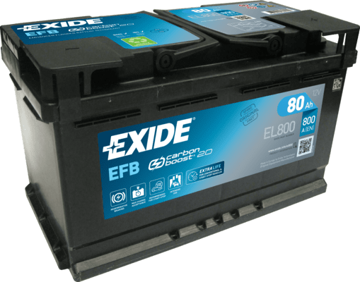 Exide EL800 12V 80Ah 800A/EN EFB
