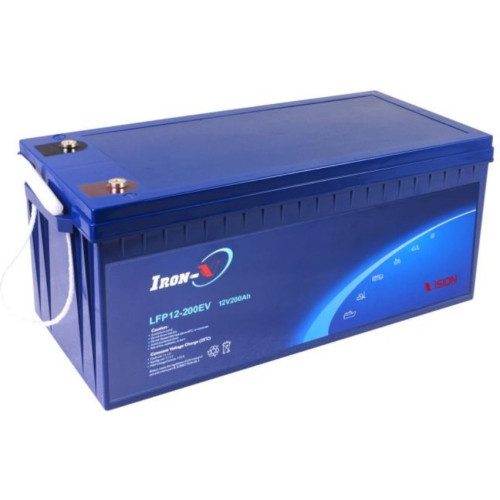 Vision LFP12-200BT LiFePO4 12V 200Ah Bluetooth (HEAT)