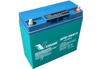 Vision HF12-116W-X 12V 20Ah UPS AGM-Batteri