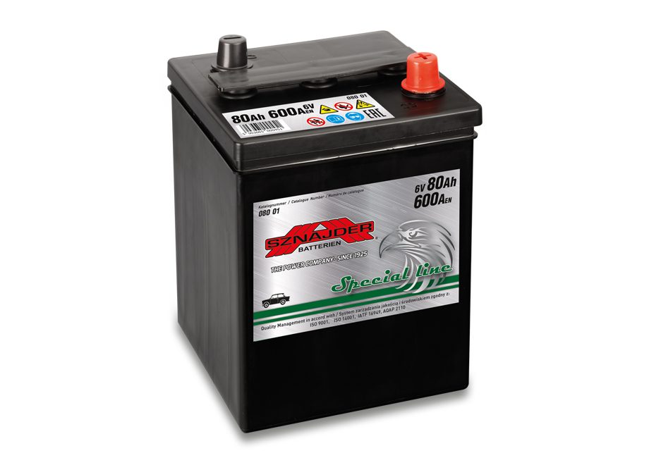Sznajder 08001 6V 80Ah 600A/EN Special Line