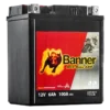 Banner 50614 MC/scooterbatteri 12V 6Ah 100A/EN (YTX7L-BS)