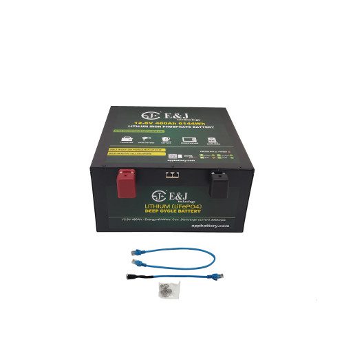 E&J Lithium 12V 480Ah Bluetooth & HEAT