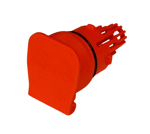 52mm Flip-Flop Push In Prop (PiP) Rød