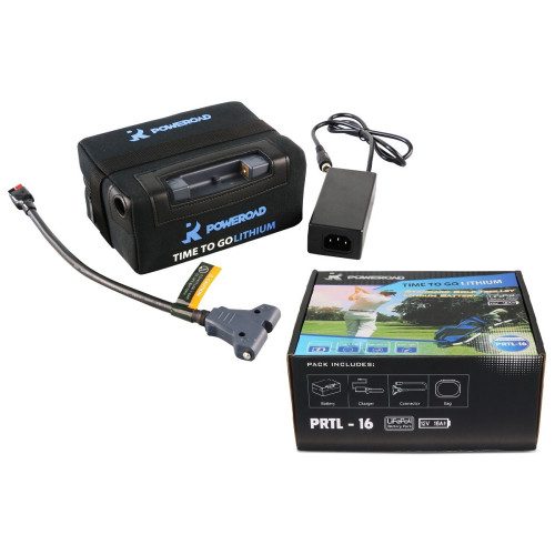 POWEROAD LITHIUM TROLLEY BATTERI 12V 16Ah