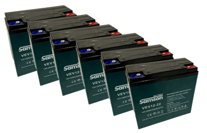 Samson 72V 22Ah Batteripakke til el-scooter