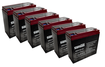 Samson 72V 23Ah Batteripakke til el-scooter