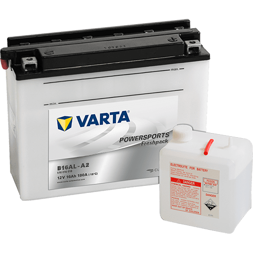 Varta YB16AL-A2 MC-batteri 12V 16Ah 180A/EN (516016)