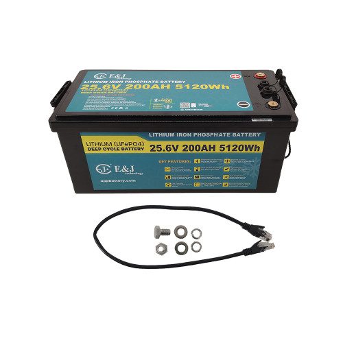 E&J Lithium 24V 200Ah Bluetooth & HEAT