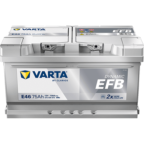 Varta E46 12V 75Ah 730A/EN EFB