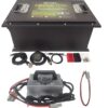 Golfbilsbatteri Lithium 51,2V 100Ah m/Bluetooth+Oplader